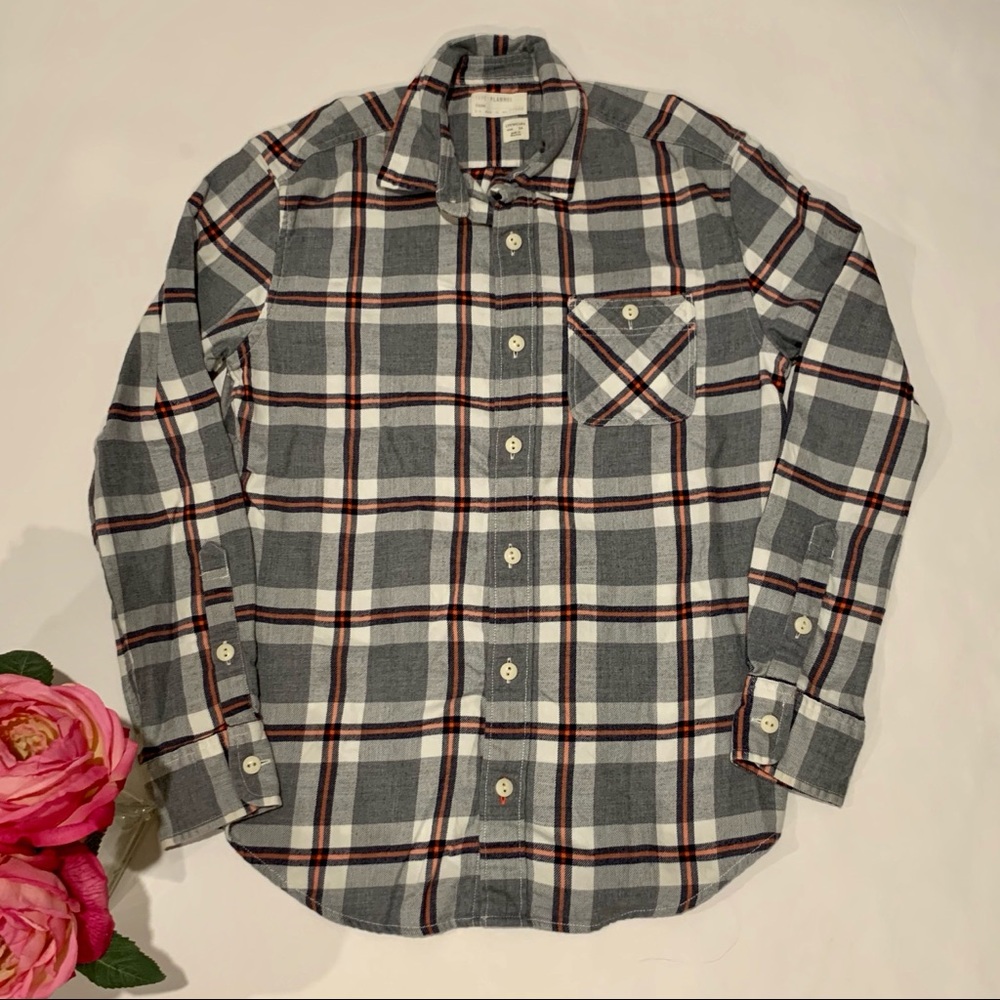 Crewcuts Kids' button-down flannel shirt